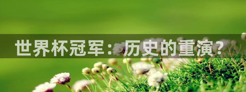世界杯官网入口：世界杯冠军：历史的重演？