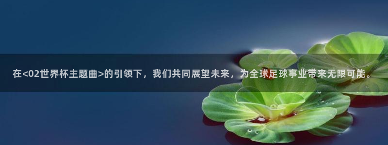 2026世界杯足球赛程时间表：在<02世界杯主题曲>的引领下，我们共同展望未来，为全球足球事业带来无限可能。
